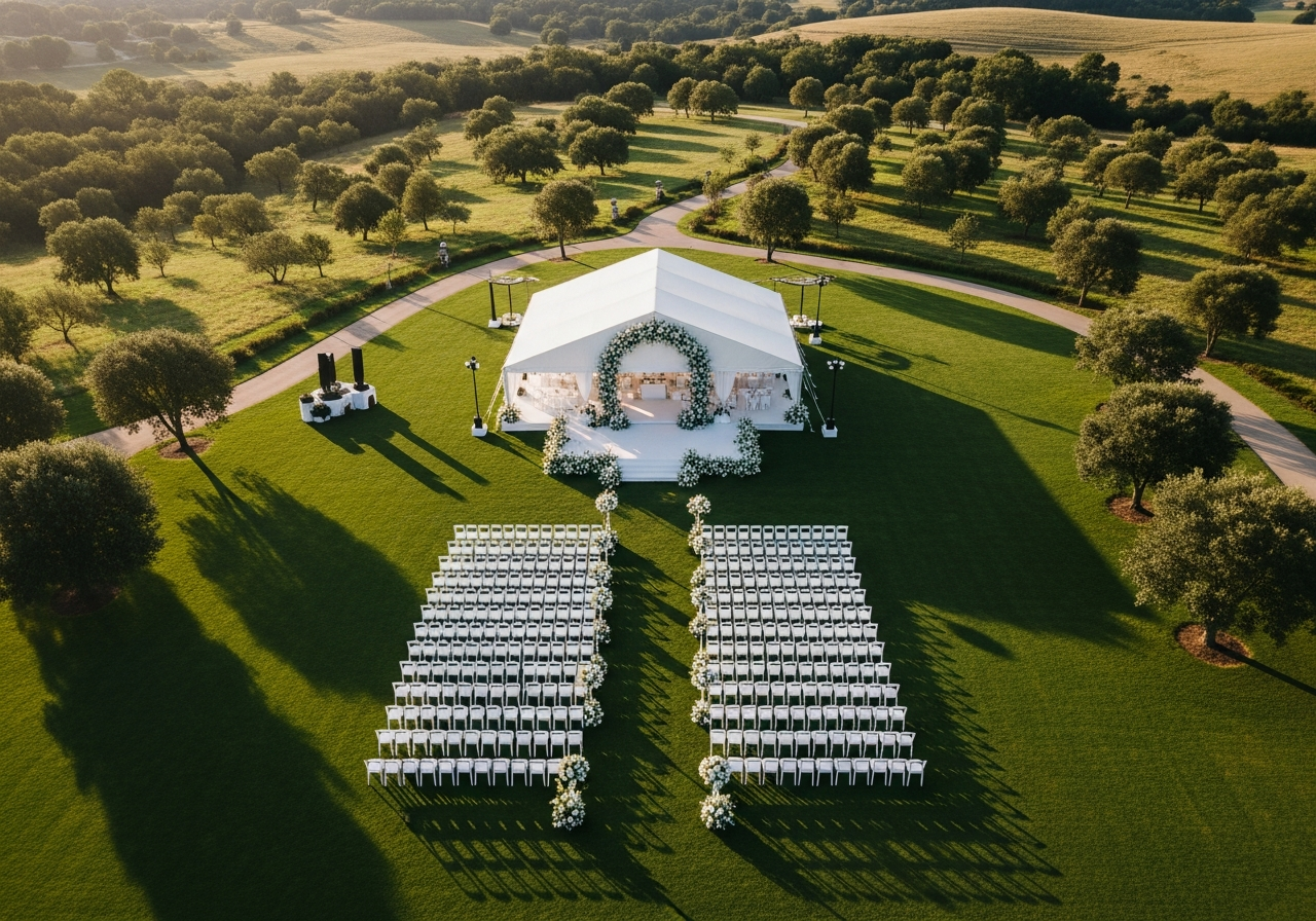 Event aerial photography